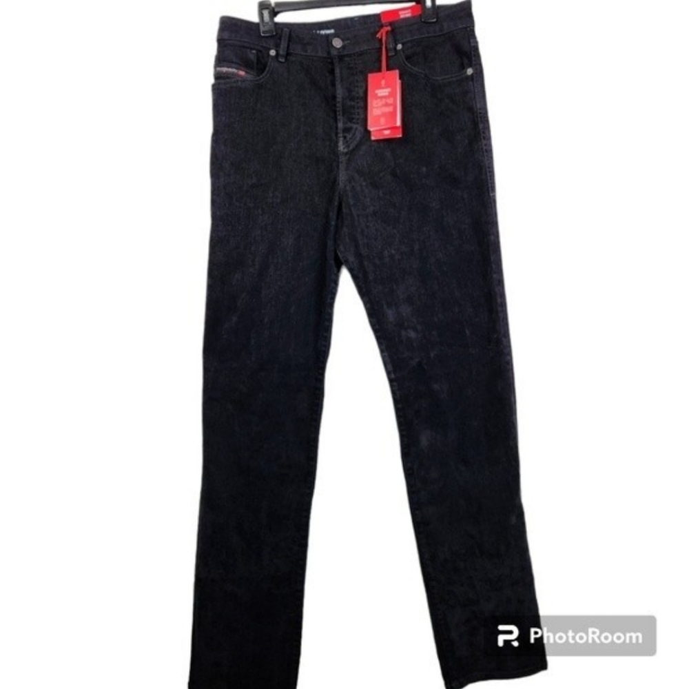 Diesel Mens 1955 Regular Fit High Waist Straight Leg 33x32